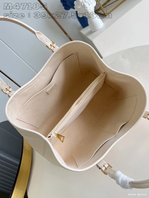 Affordable MM-39*27.5*16CM Babylone LOUIS Tote VUITTON 0821